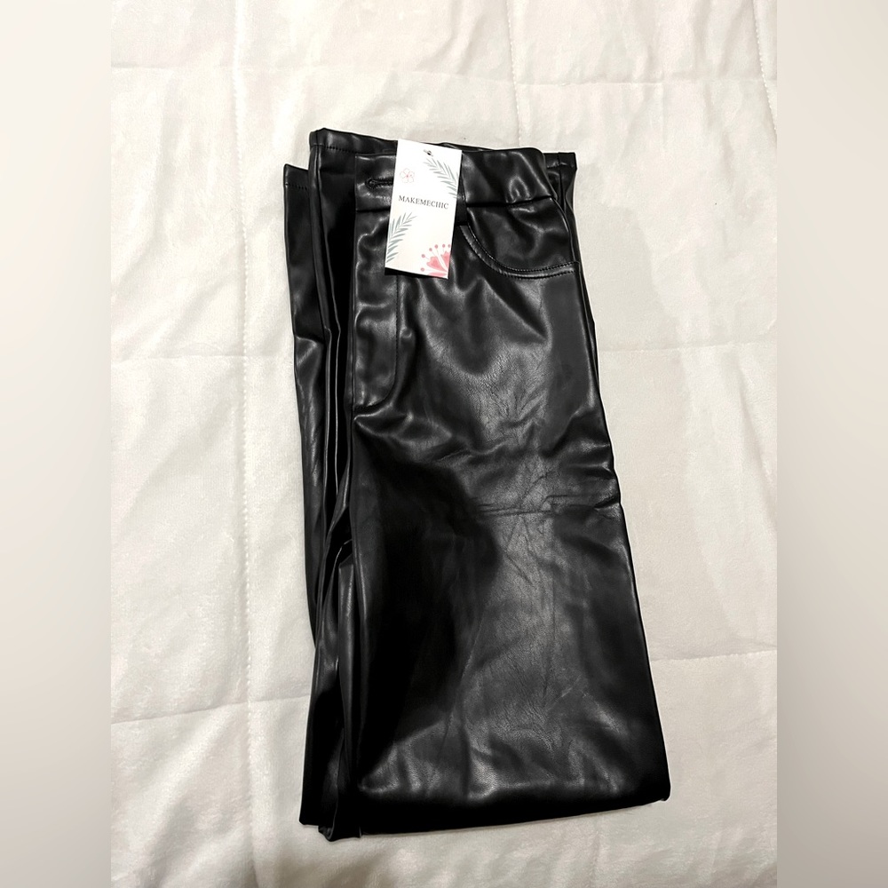 Make me chic leather pants